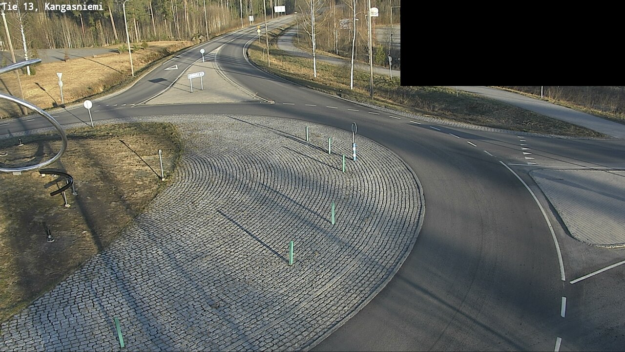 Weather Camera Image Väg 13 Kangasniemi, Kangasniemi, Etelä-Savo