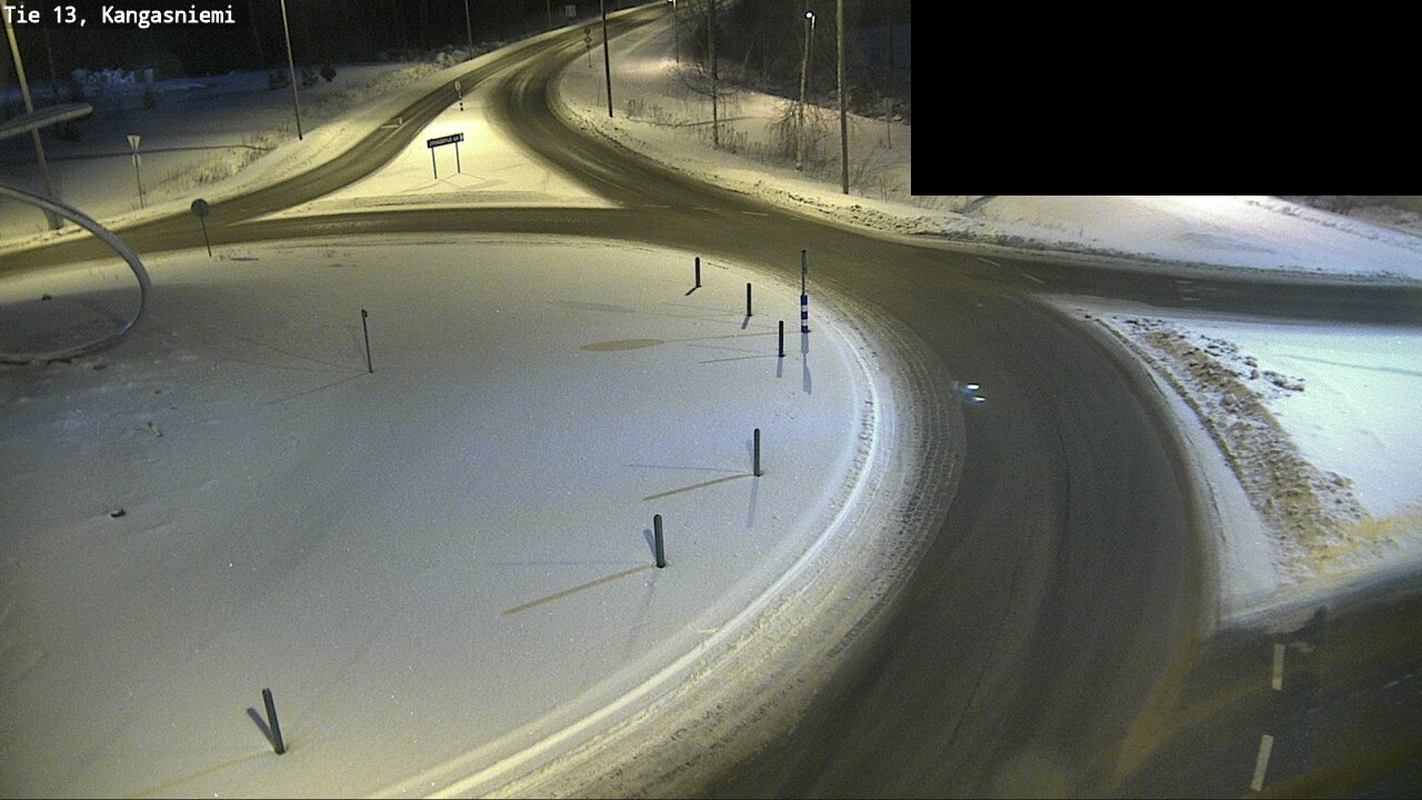 Weather Camera Image Road 13 Kangasniemi, Kangasniemi, Etelä-Savo
