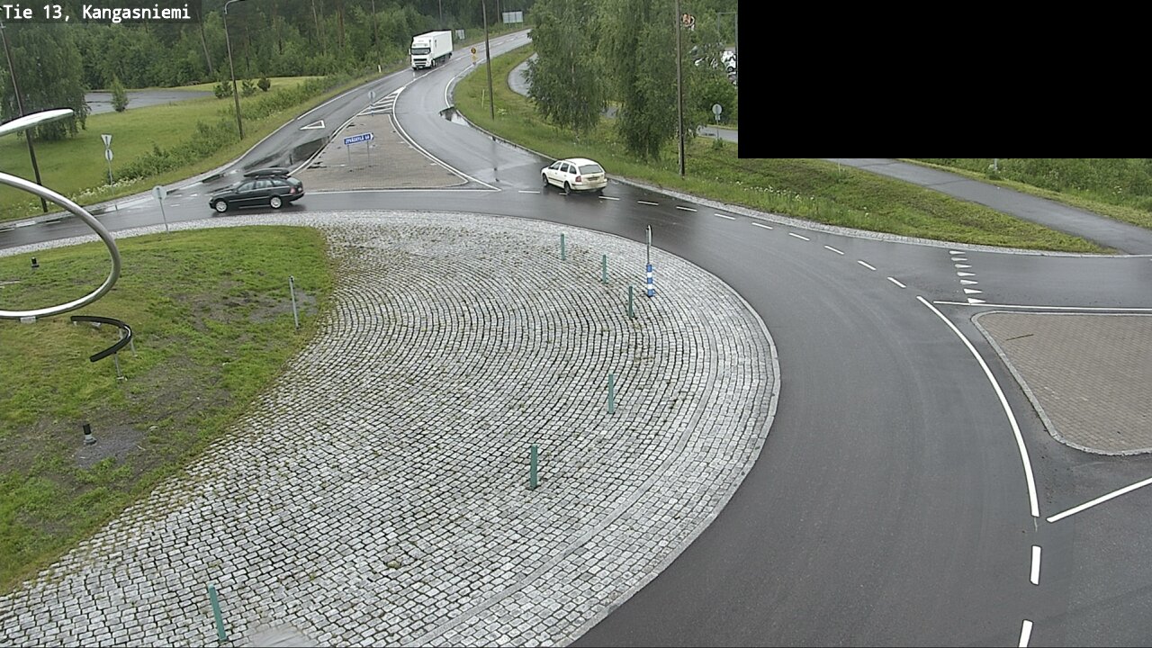 Weather Camera Image Väg 13 Kangasniemi, Kangasniemi, Etelä-Savo