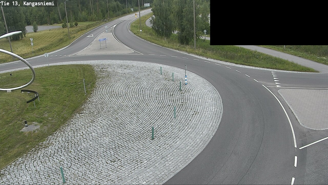Weather Camera Image Väg 13 Kangasniemi, Kangasniemi, Etelä-Savo