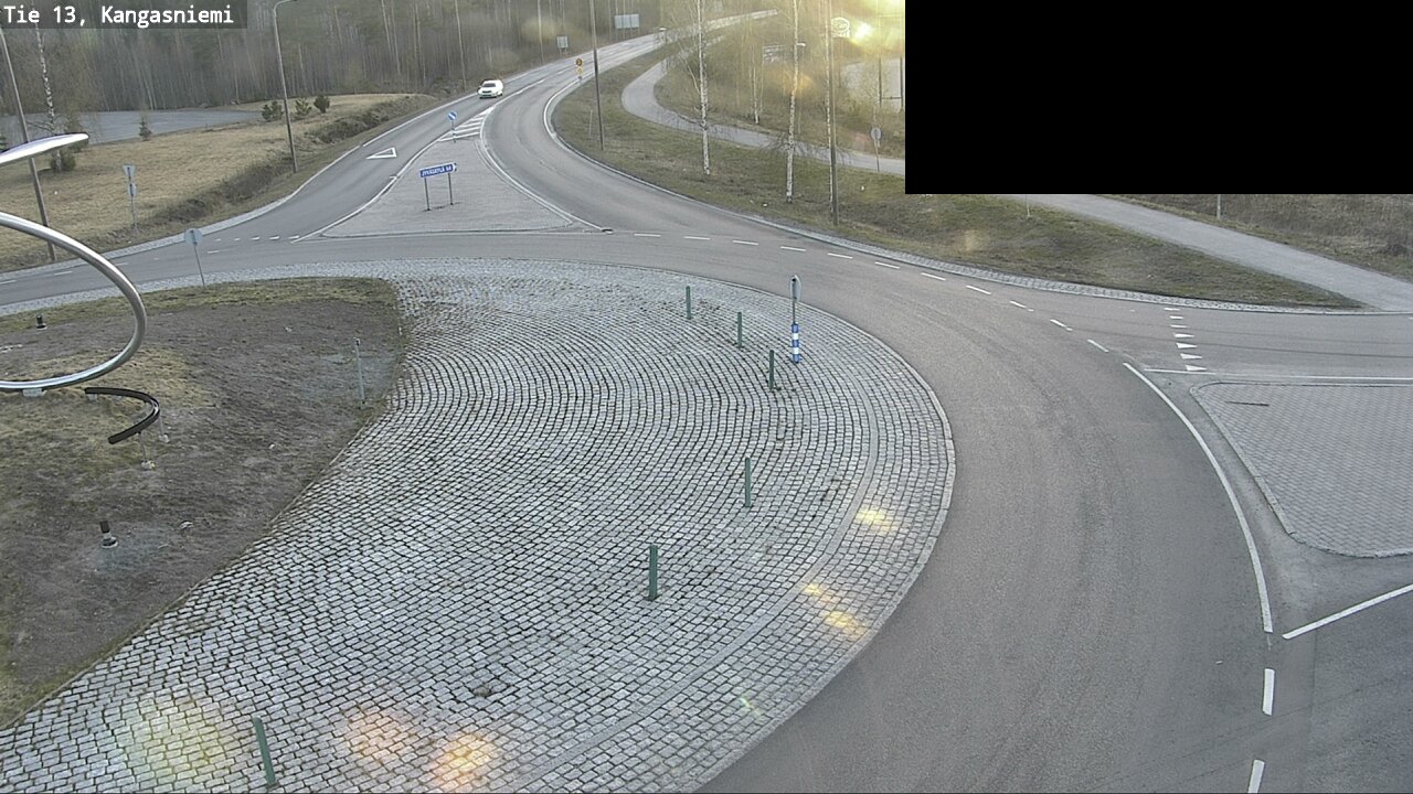 Weather Camera Image Väg 13 Kangasniemi, Kangasniemi, Etelä-Savo