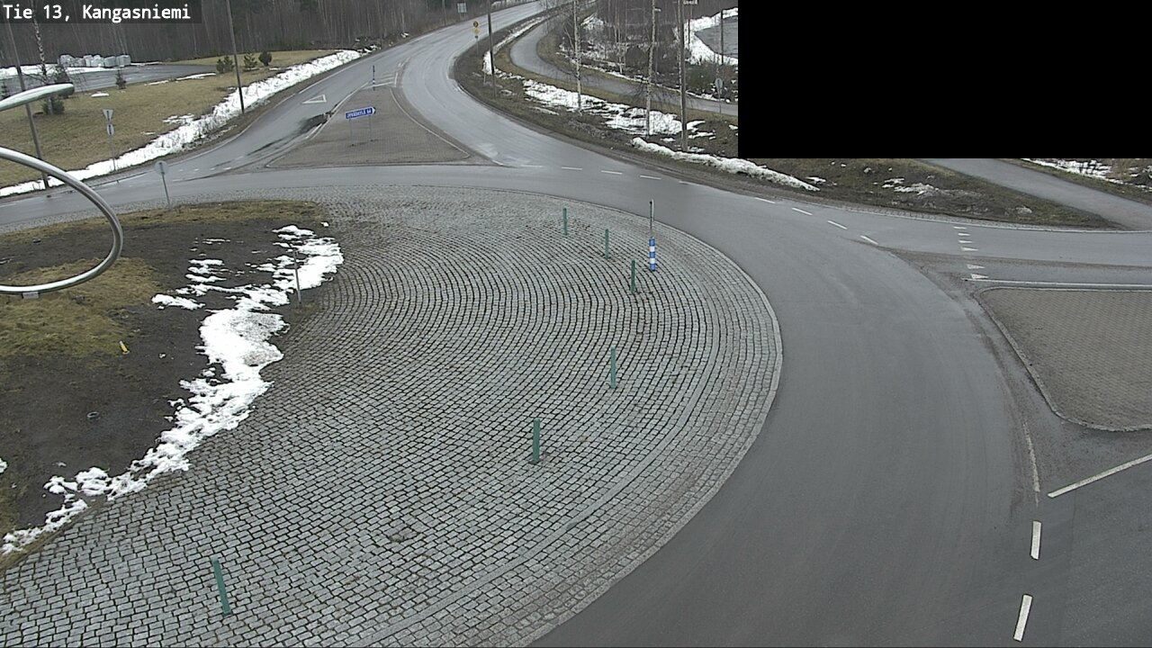 Weather Camera Image Road 13 Kangasniemi, Kangasniemi, Etelä-Savo