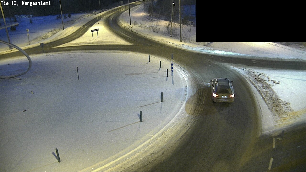 Weather Camera Image Road 13 Kangasniemi, Kangasniemi, Etelä-Savo