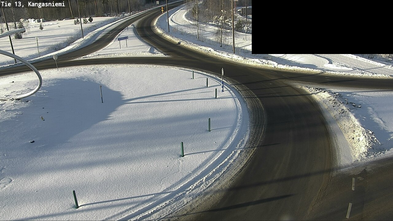 Weather Camera Image Road 13 Kangasniemi, Kangasniemi, Etelä-Savo