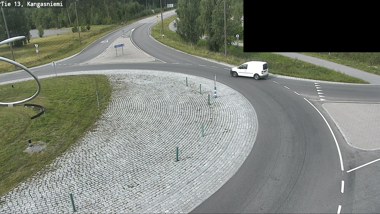 Weather Camera Image Väg 13 Kangasniemi, Kangasniemi, Etelä-Savo