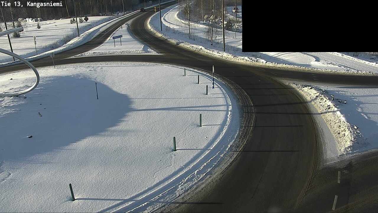 Weather Camera Image Road 13 Kangasniemi, Kangasniemi, Etelä-Savo