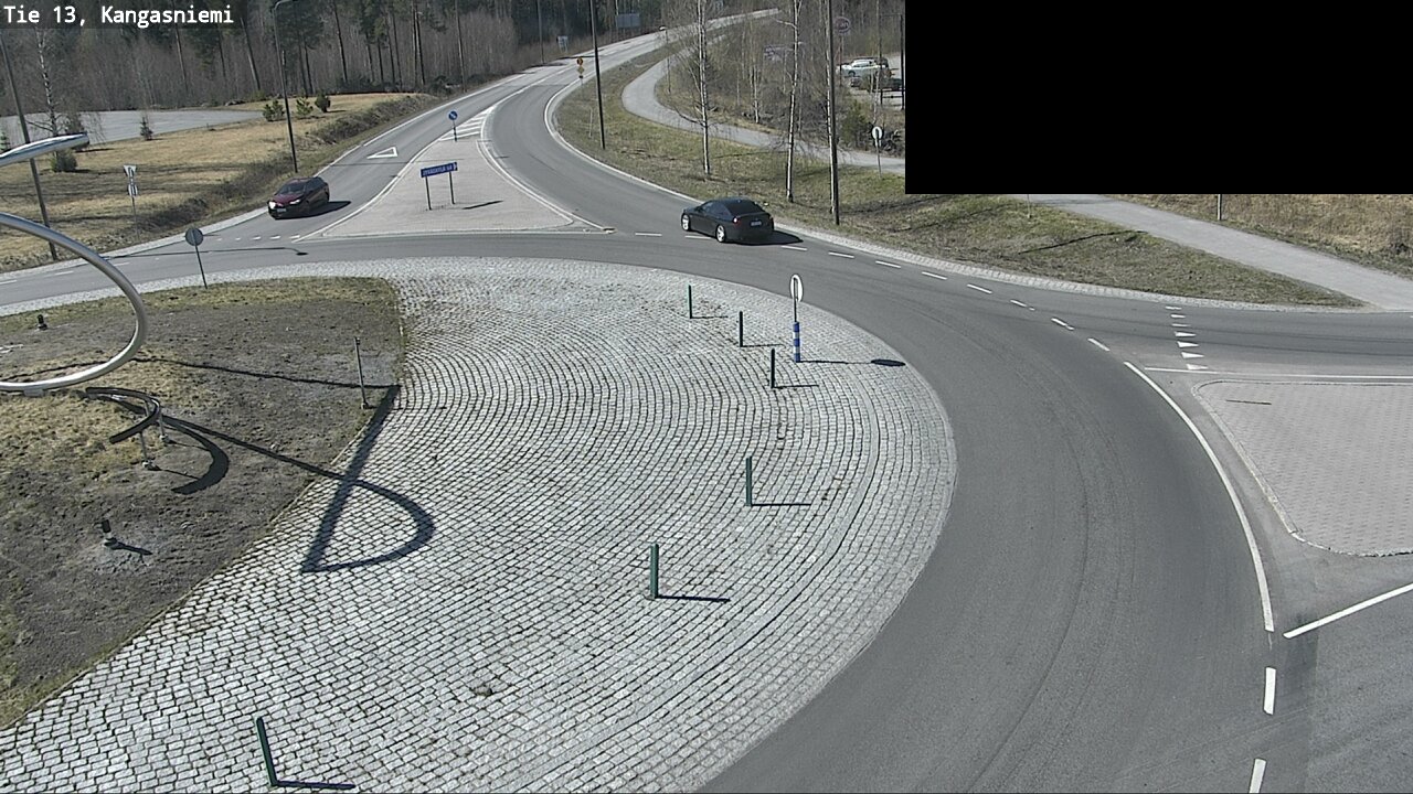 Weather Camera Image Väg 13 Kangasniemi, Kangasniemi, Etelä-Savo