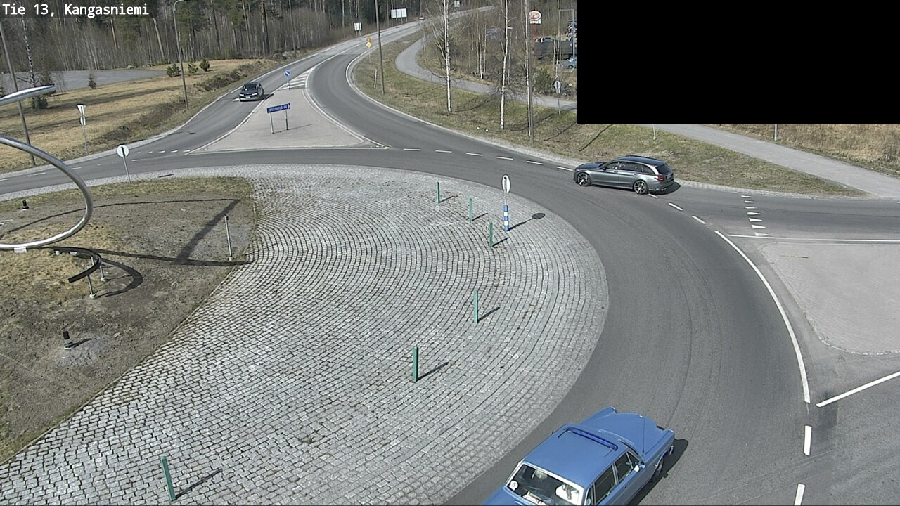Weather Camera Image Väg 13 Kangasniemi, Kangasniemi, Etelä-Savo