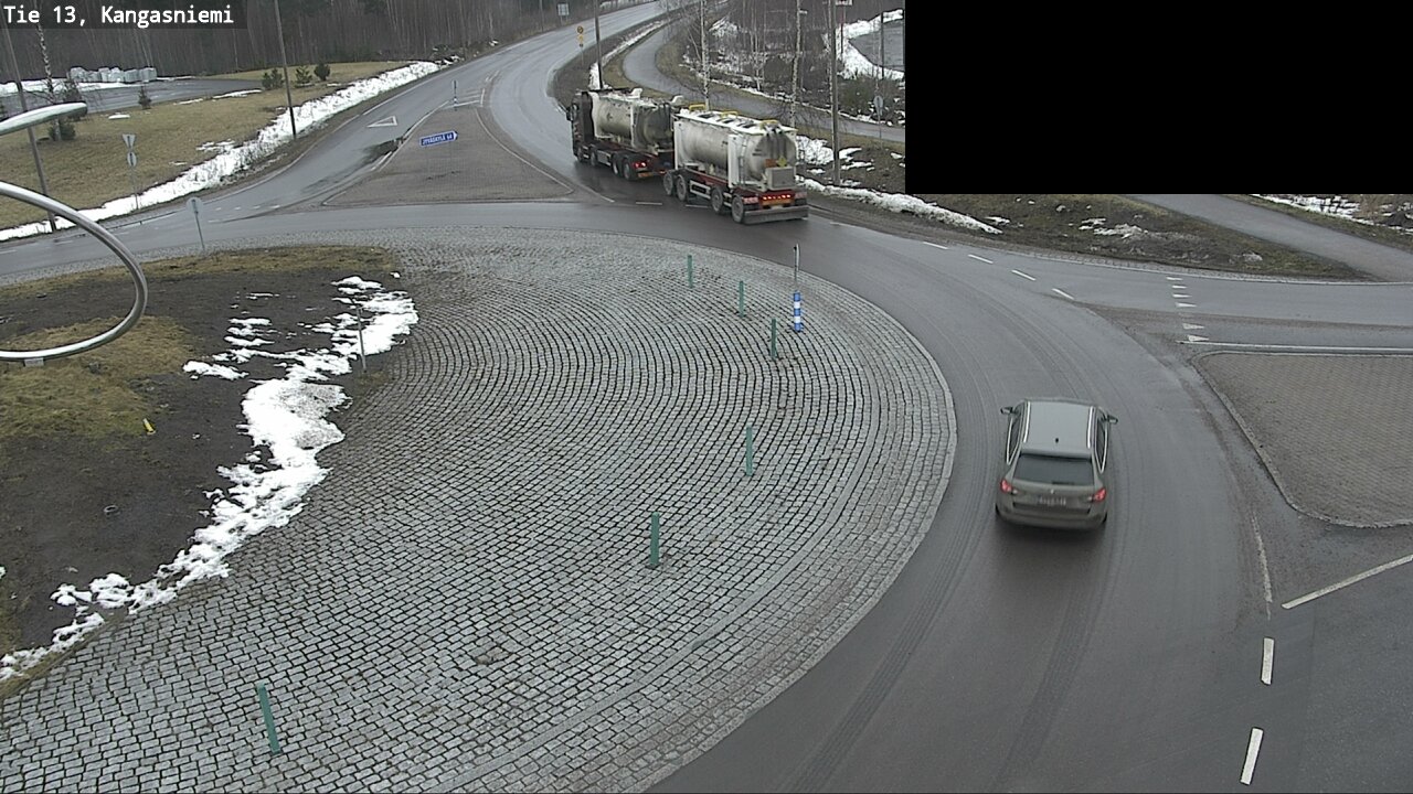Weather Camera Image Road 13 Kangasniemi, Kangasniemi, Etelä-Savo