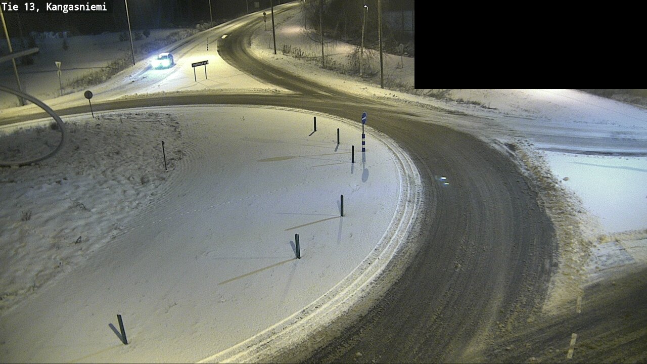Weather Camera Image Väg 13 Kangasniemi, Kangasniemi, Etelä-Savo