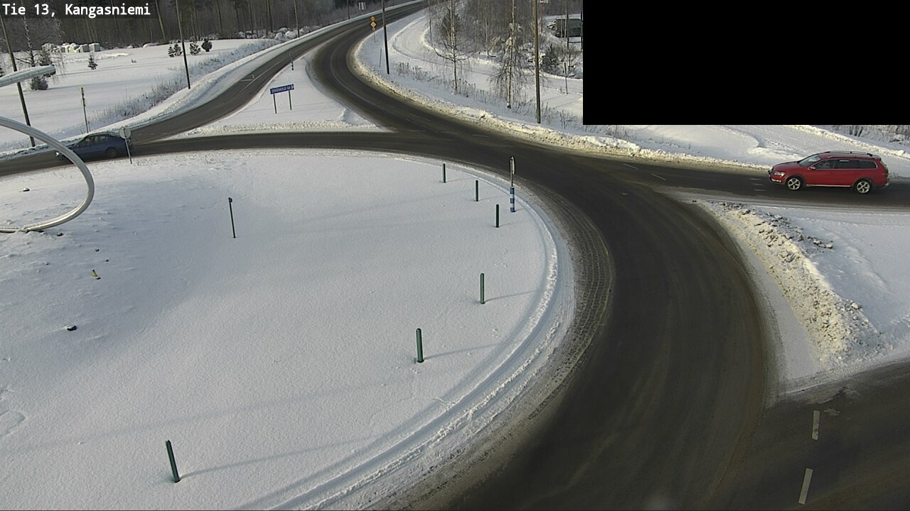 Weather Camera Image Road 13 Kangasniemi, Kangasniemi, Etelä-Savo