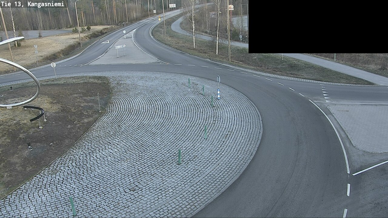 Weather Camera Image Väg 13 Kangasniemi, Kangasniemi, Etelä-Savo