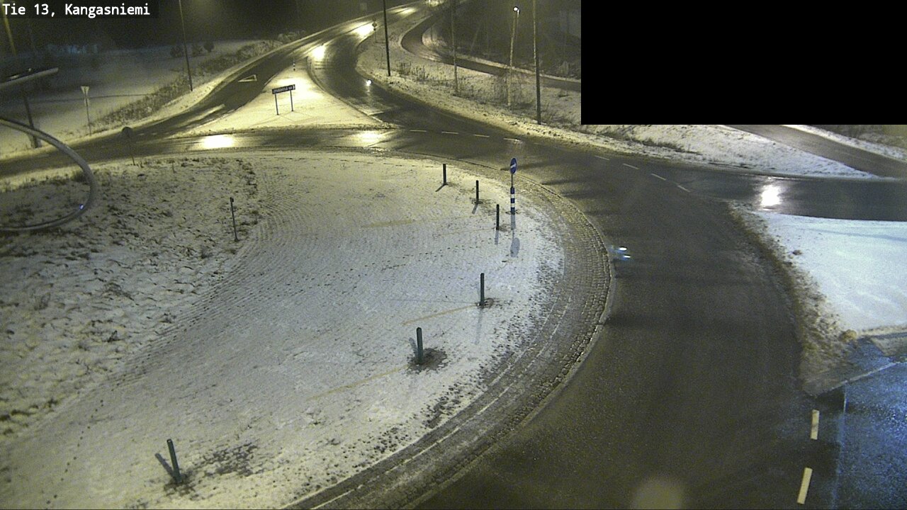 Weather Camera Image Väg 13 Kangasniemi, Kangasniemi, Etelä-Savo