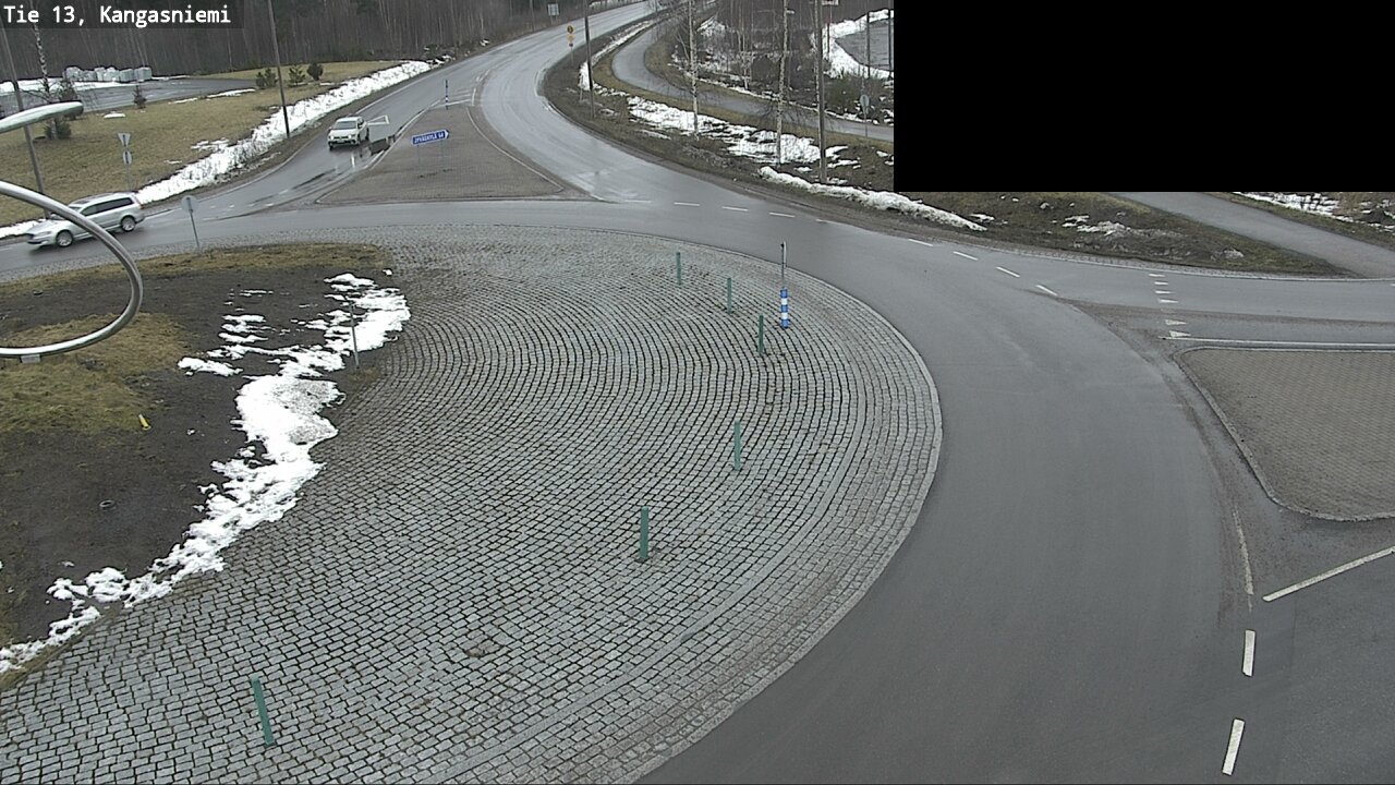 Weather Camera Image Road 13 Kangasniemi, Kangasniemi, Etelä-Savo