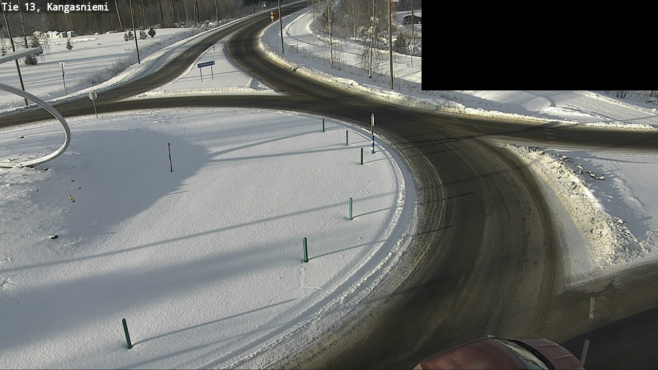 Kelikamerat Kuva Tie 13 Kangasniemi, Kangasniemi, Etelä-Savo