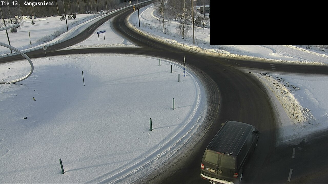 Weather Camera Image Road 13 Kangasniemi, Kangasniemi, Etelä-Savo