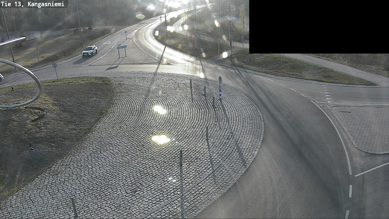Weather Camera Image Väg 13 Kangasniemi, Kangasniemi, Etelä-Savo