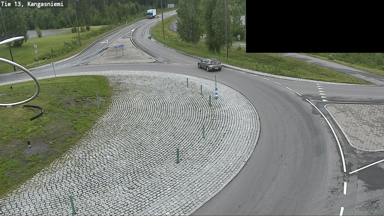 Weather Camera Image Road 13 Kangasniemi, Kangasniemi, Etelä-Savo
