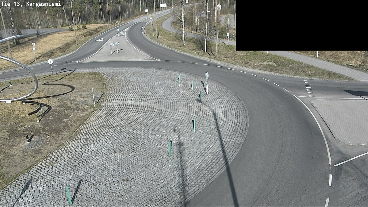 Weather Camera Image Väg 13 Kangasniemi, Kangasniemi, Etelä-Savo