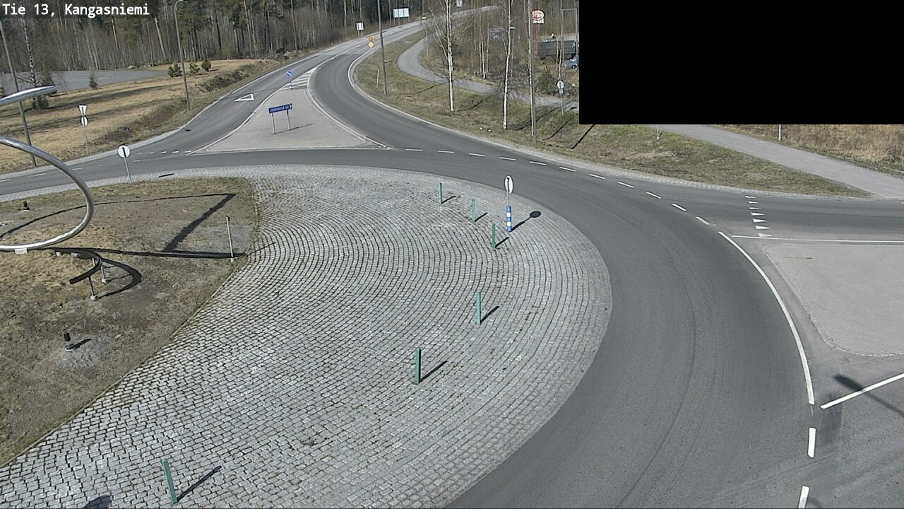Weather Camera Image Väg 13 Kangasniemi, Kangasniemi, Etelä-Savo