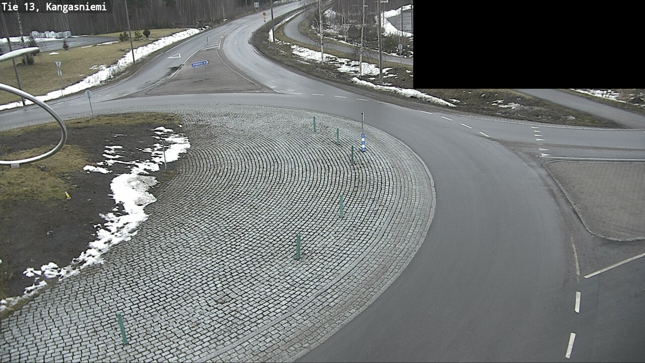 Weather Camera Image Väg 13 Kangasniemi, Kangasniemi, Etelä-Savo