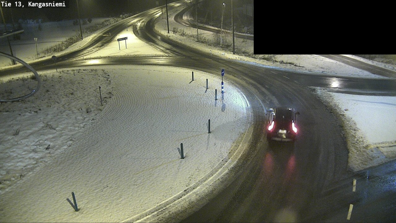 Weather Camera Image Väg 13 Kangasniemi, Kangasniemi, Etelä-Savo