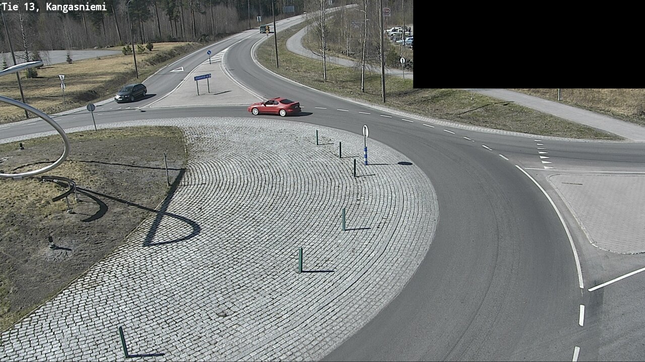 Weather Camera Image Väg 13 Kangasniemi, Kangasniemi, Etelä-Savo