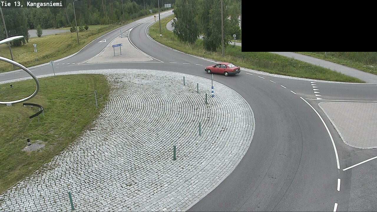 Weather Camera Image Road 13 Kangasniemi, Kangasniemi, Etelä-Savo
