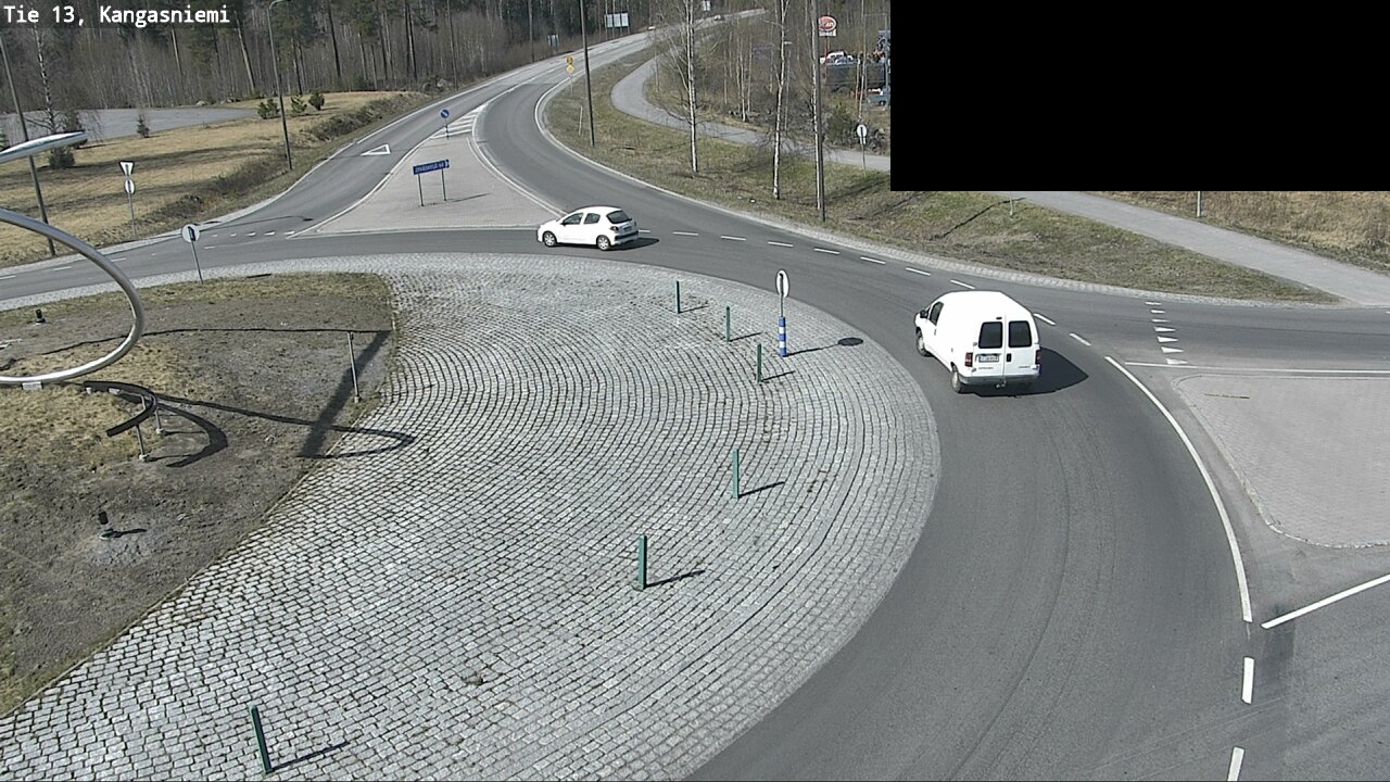 Weather Camera Image Väg 13 Kangasniemi, Kangasniemi, Etelä-Savo
