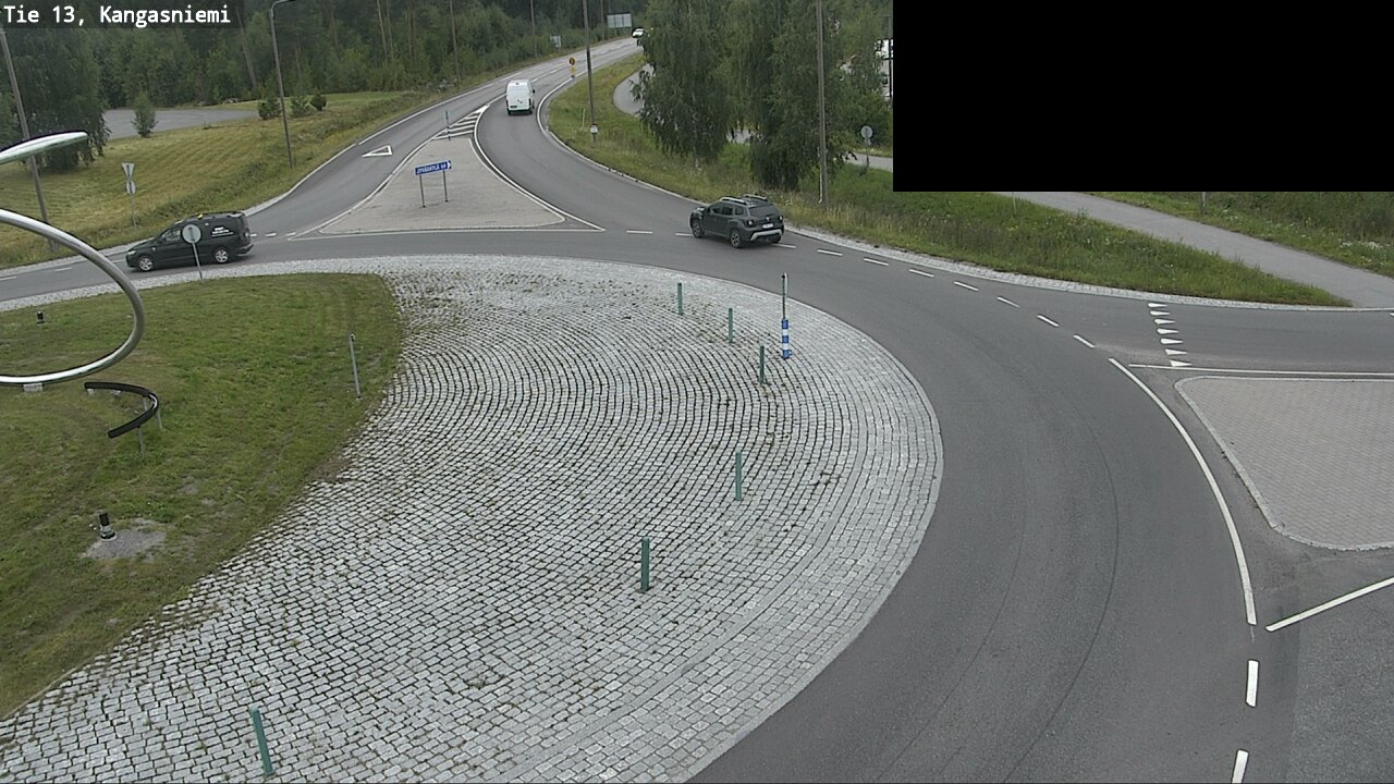 Weather Camera Image Väg 13 Kangasniemi, Kangasniemi, Etelä-Savo