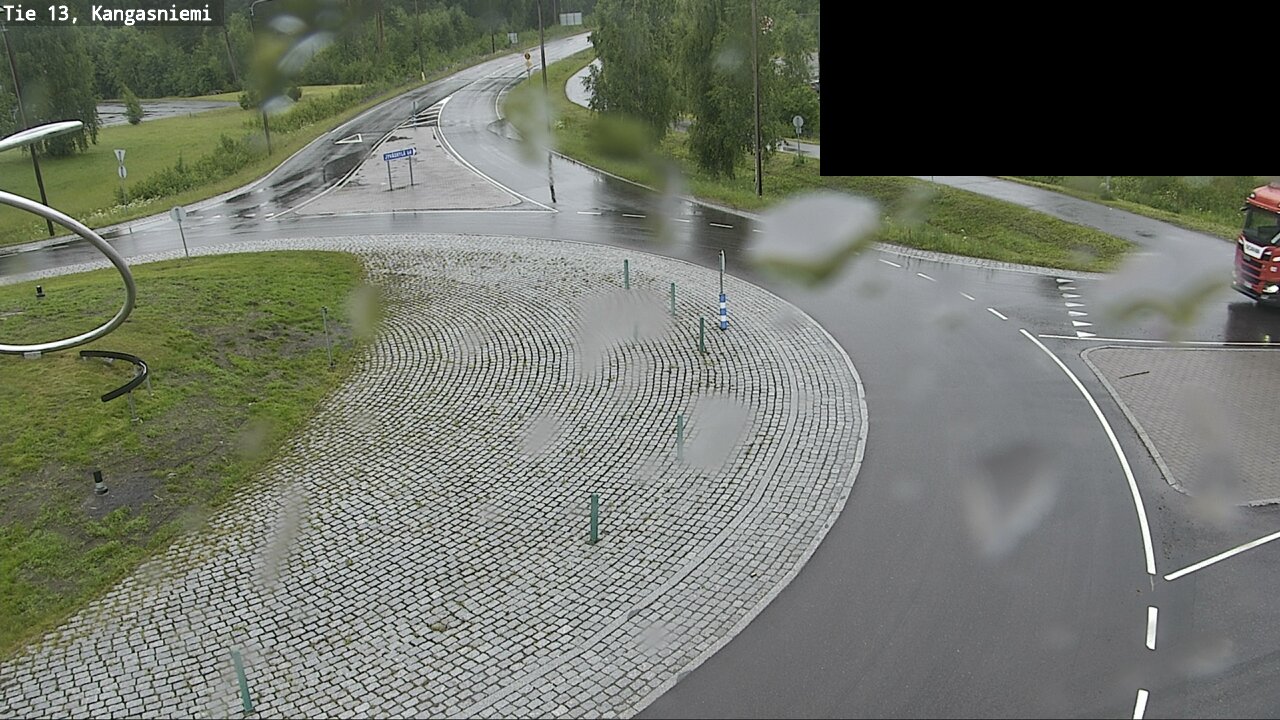 Weather Camera Image Väg 13 Kangasniemi, Kangasniemi, Etelä-Savo
