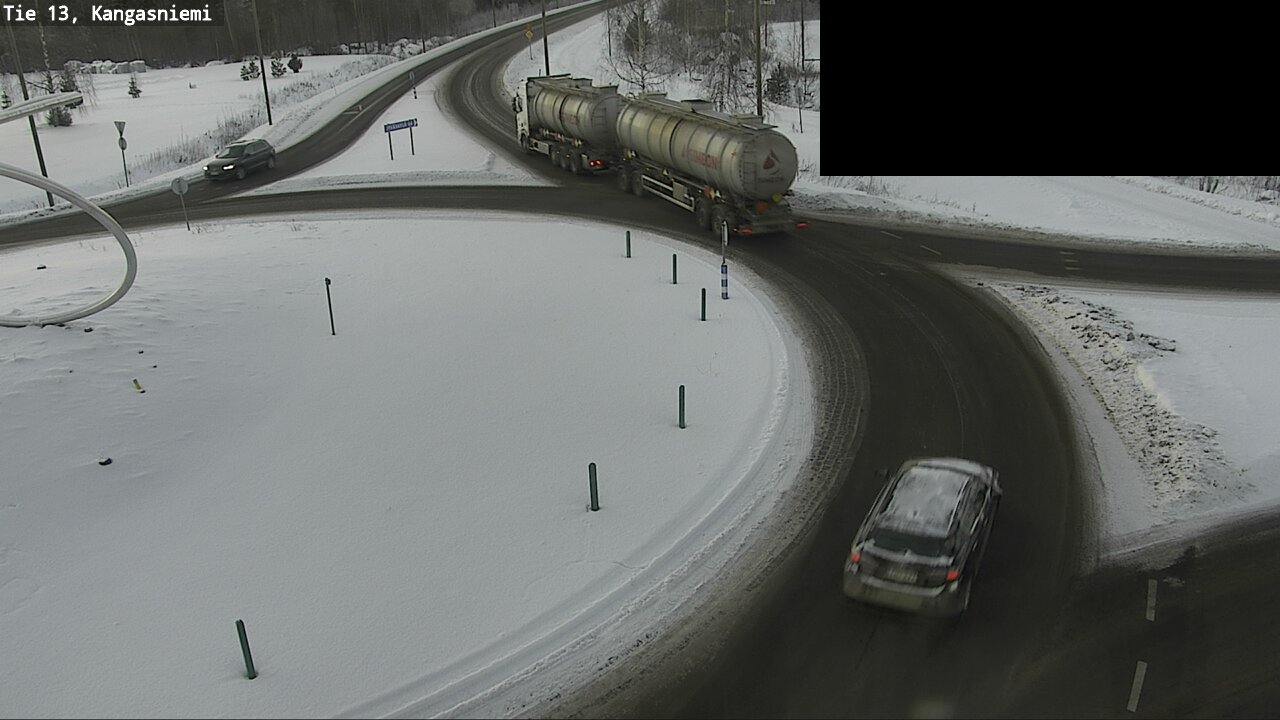 Weather Camera Image Road 13 Kangasniemi, Kangasniemi, Etelä-Savo