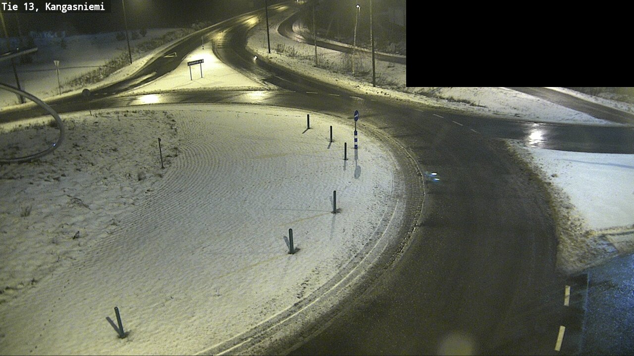 Weather Camera Image Väg 13 Kangasniemi, Kangasniemi, Etelä-Savo