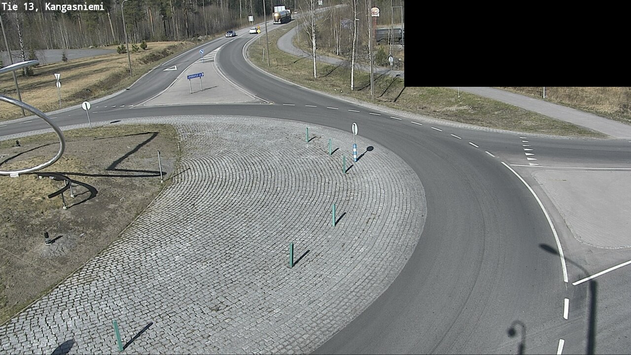Weather Camera Image Väg 13 Kangasniemi, Kangasniemi, Etelä-Savo