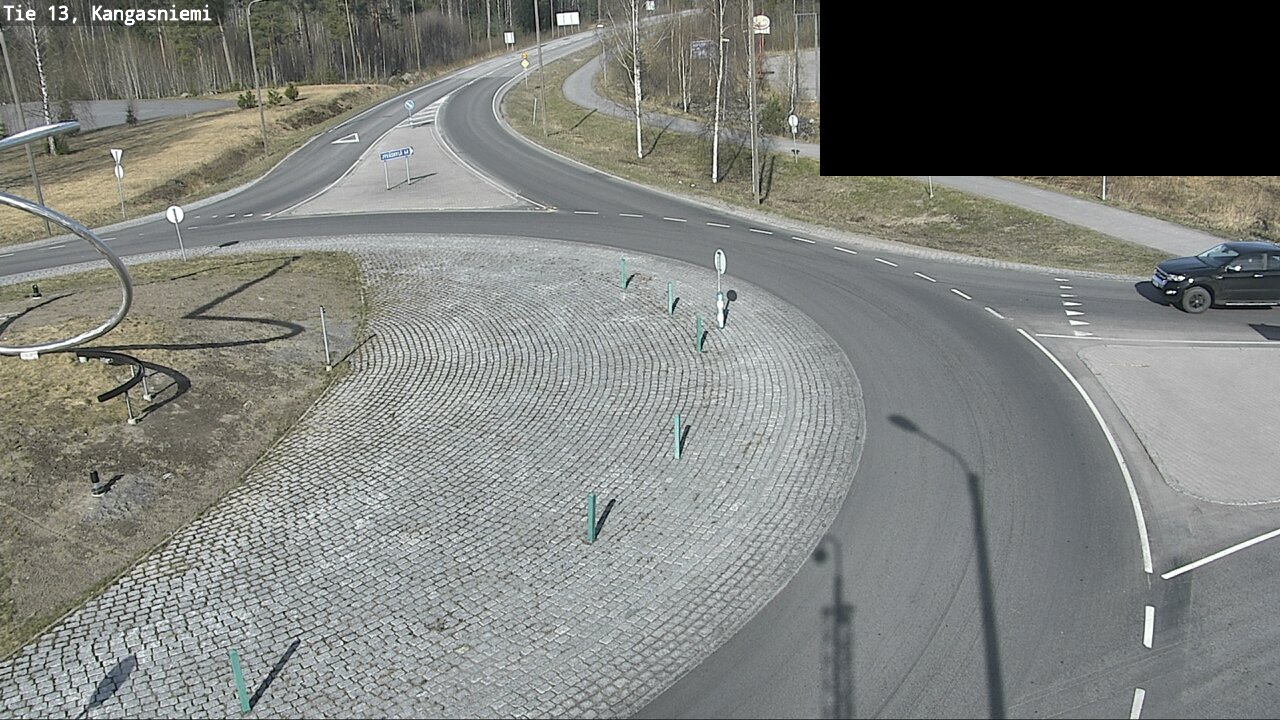 Weather Camera Image Väg 13 Kangasniemi, Kangasniemi, Etelä-Savo