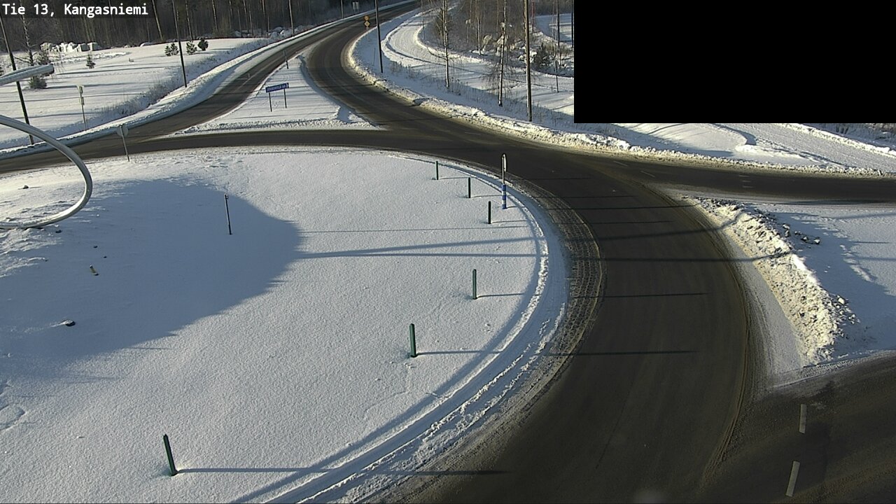 Weather Camera Image Road 13 Kangasniemi, Kangasniemi, Etelä-Savo