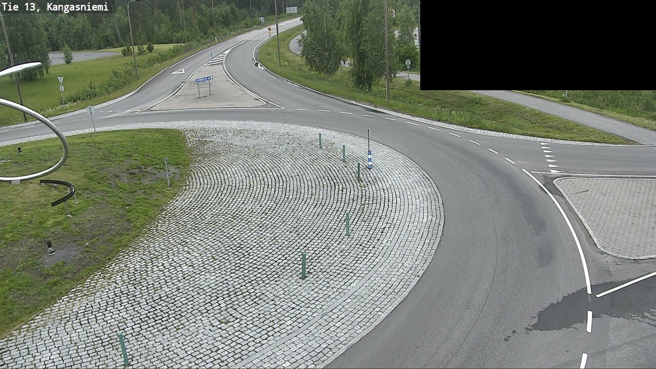 Weather Camera Image Road 13 Kangasniemi, Kangasniemi, Etelä-Savo