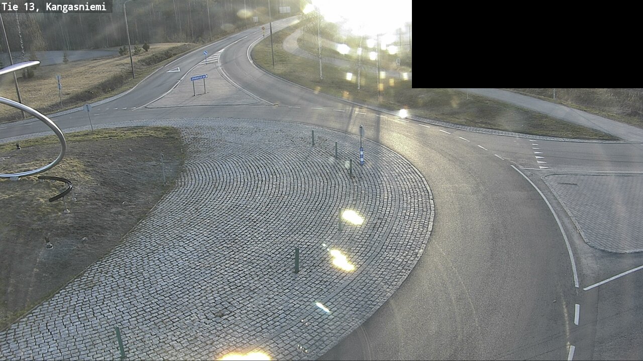 Weather Camera Image Väg 13 Kangasniemi, Kangasniemi, Etelä-Savo