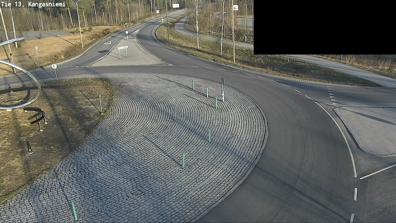 Weather Camera Image Väg 13 Kangasniemi, Kangasniemi, Etelä-Savo