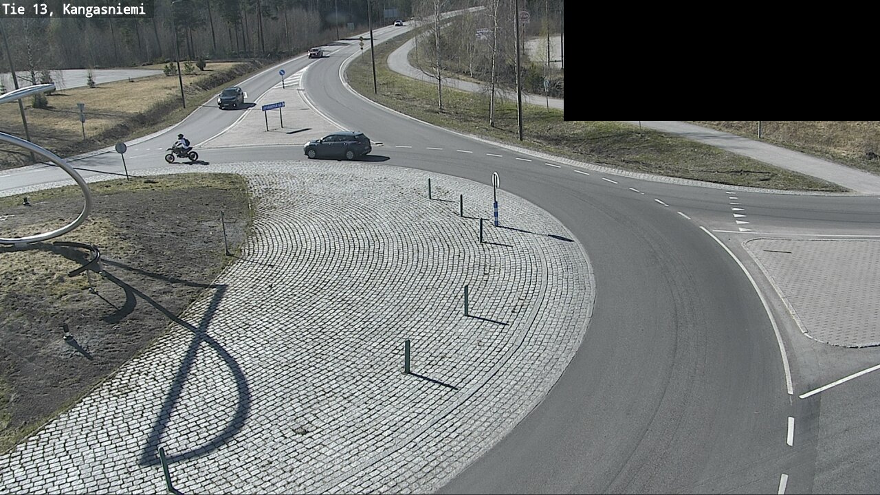 Weather Camera Image Väg 13 Kangasniemi, Kangasniemi, Etelä-Savo