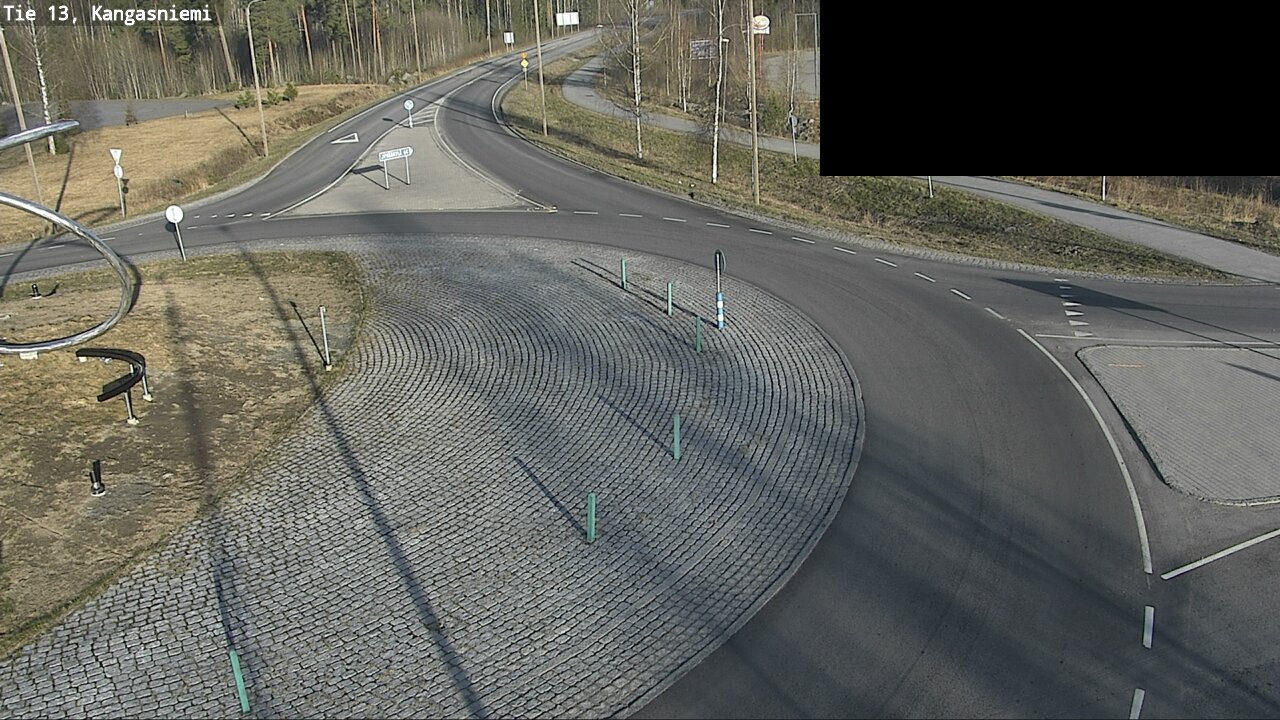 Weather Camera Image Väg 13 Kangasniemi, Kangasniemi, Etelä-Savo