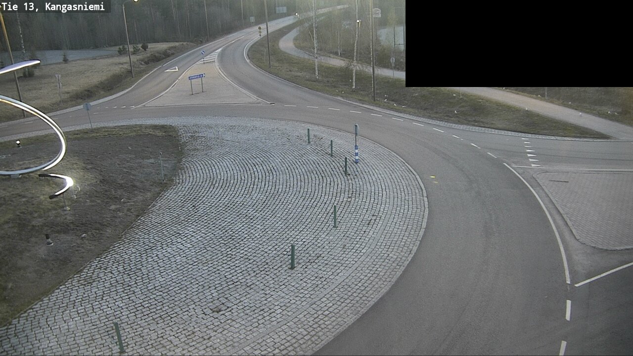 Weather Camera Image Väg 13 Kangasniemi, Kangasniemi, Etelä-Savo