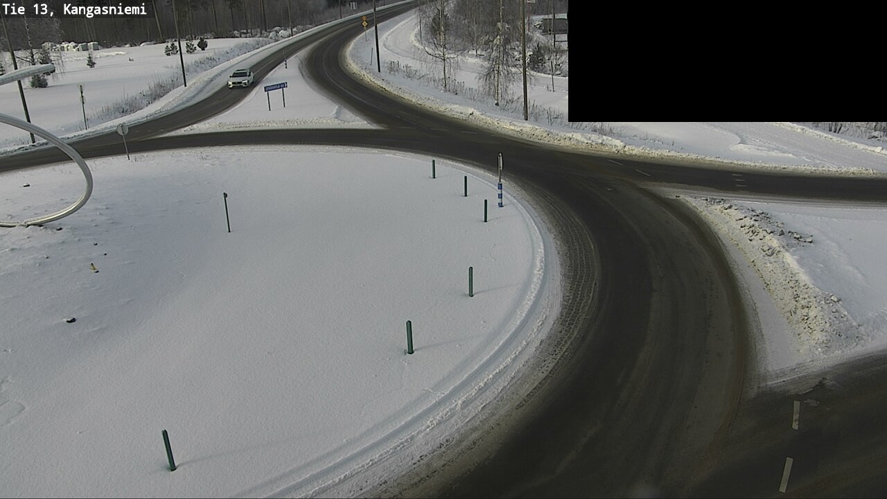 Weather Camera Image Road 13 Kangasniemi, Kangasniemi, Etelä-Savo