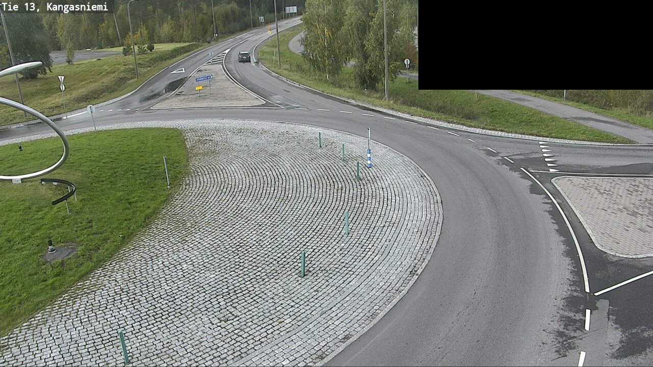 Weather Camera Image Väg 13 Kangasniemi, Kangasniemi, Etelä-Savo