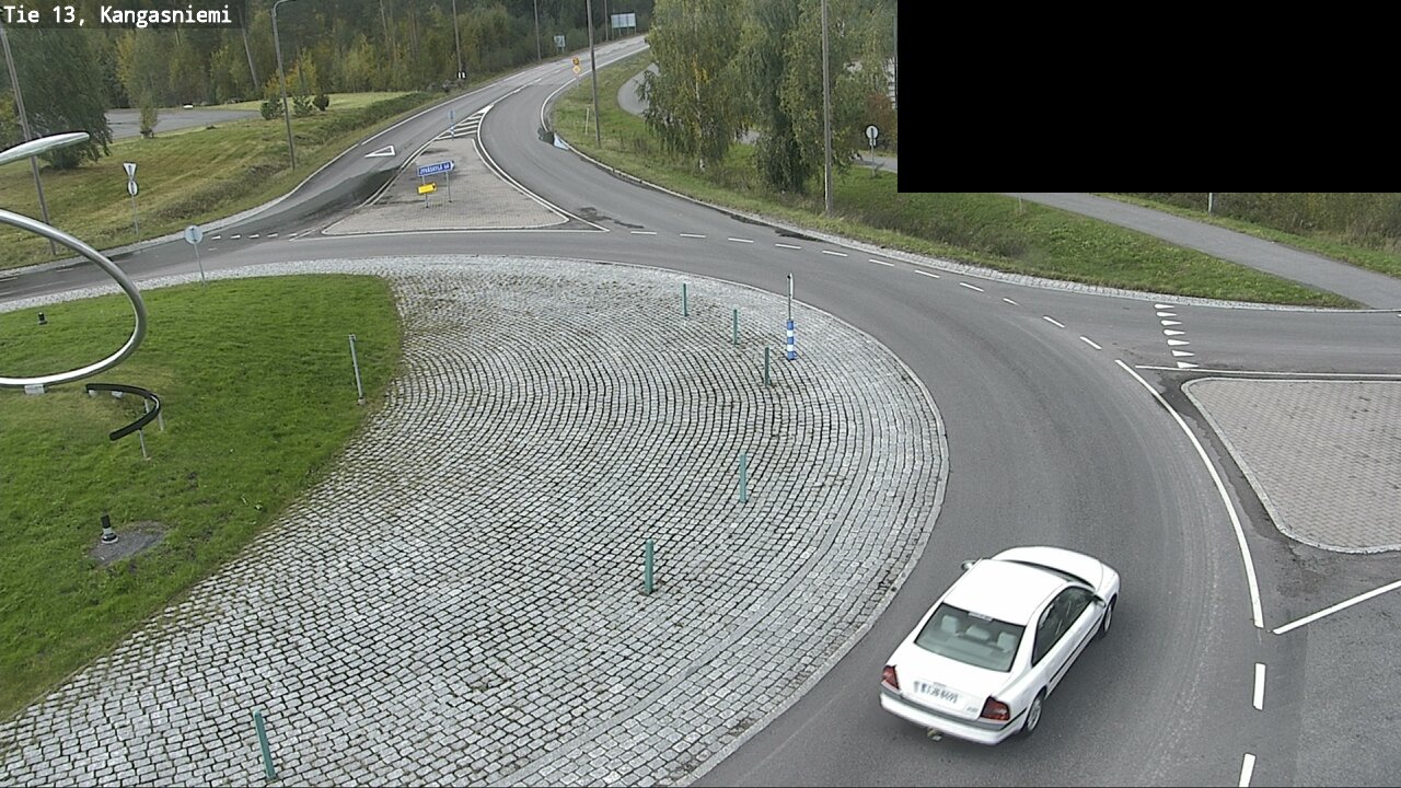 Weather Camera Image Väg 13 Kangasniemi, Kangasniemi, Etelä-Savo
