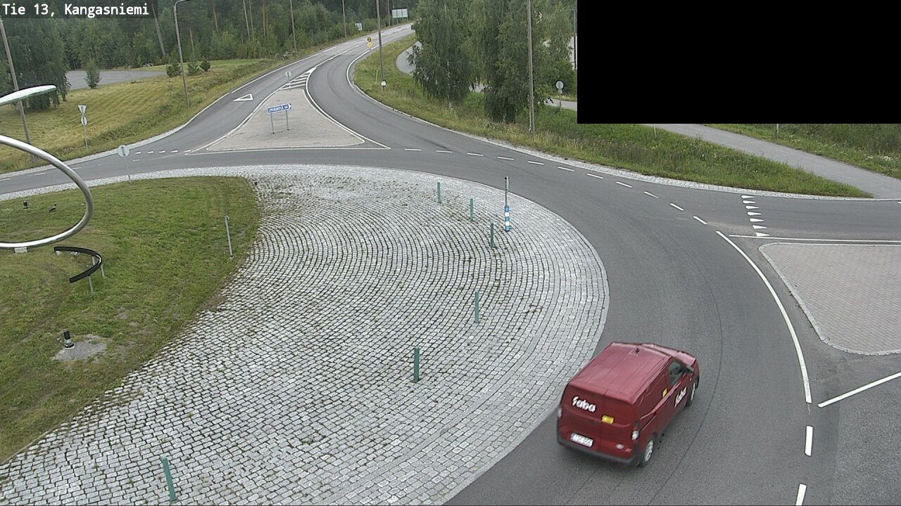 Weather Camera Image Väg 13 Kangasniemi, Kangasniemi, Etelä-Savo
