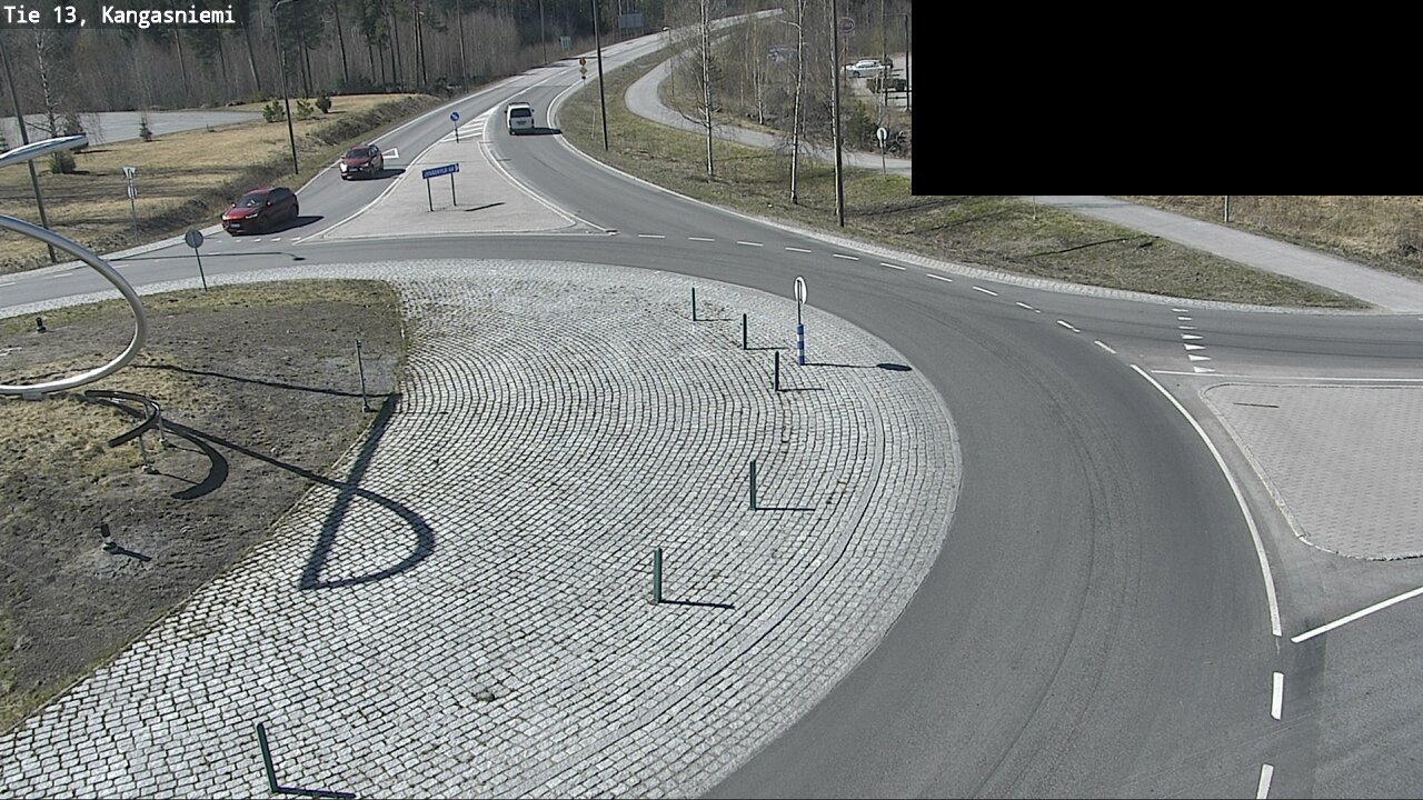 Weather Camera Image Väg 13 Kangasniemi, Kangasniemi, Etelä-Savo