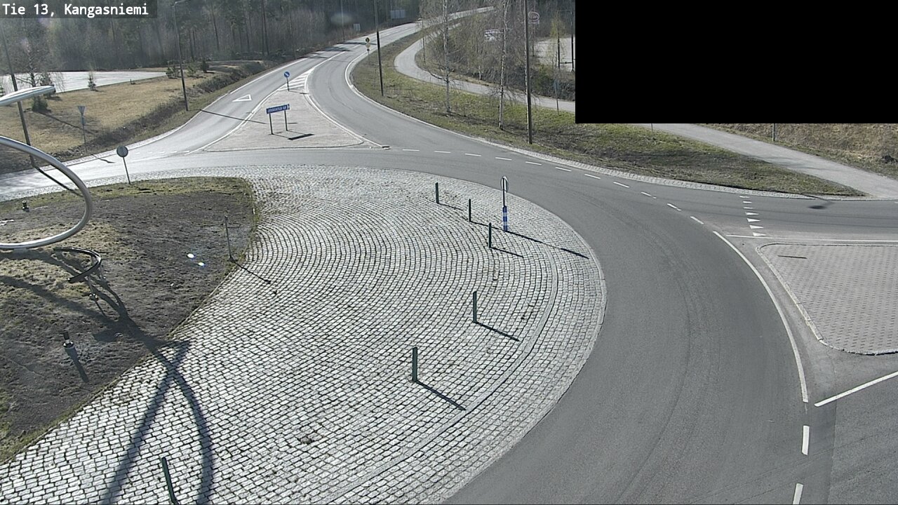 Weather Camera Image Väg 13 Kangasniemi, Kangasniemi, Etelä-Savo