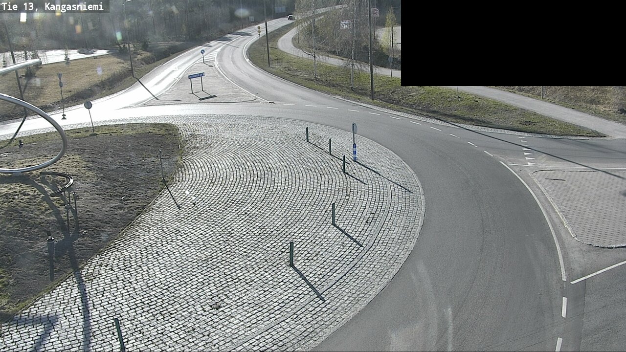 Weather Camera Image Väg 13 Kangasniemi, Kangasniemi, Etelä-Savo