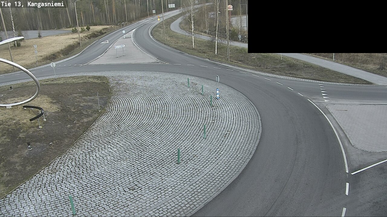 Weather Camera Image Väg 13 Kangasniemi, Kangasniemi, Etelä-Savo
